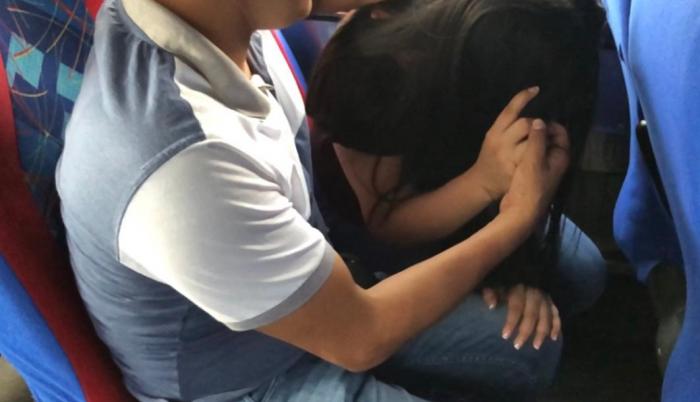 (Recreación) La policía logró interceptar al sospechoso y ahora está detenido.