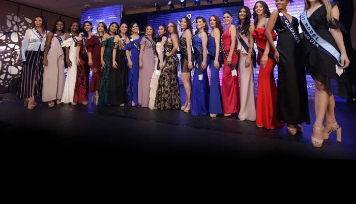 Gala inaugural del Miss World Ecuador 2019.