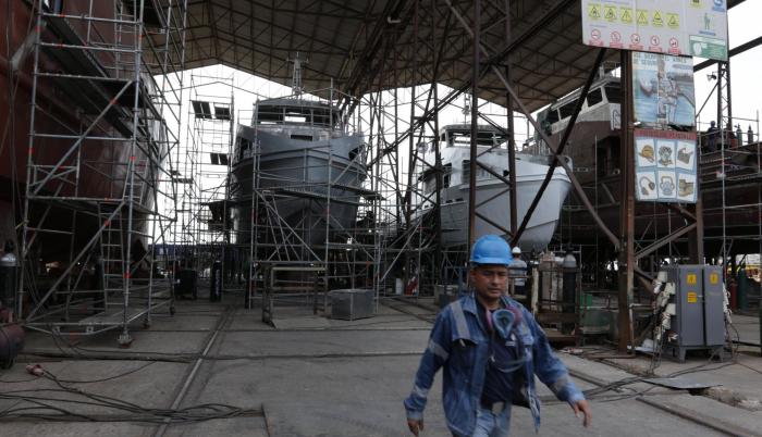 Imagen referencial. Ea Empresa Pública Astilleros Navales del Ecuador presentará el proyecto de construcción del astillero naval, en terrenos transferidos a perpetuidad a Petroecuador.