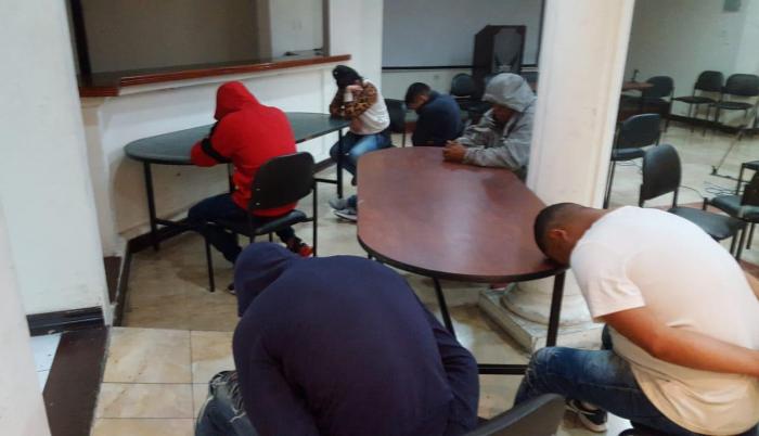 Autoridades capturaron a los delincuentes que integraban una organización delictiva.