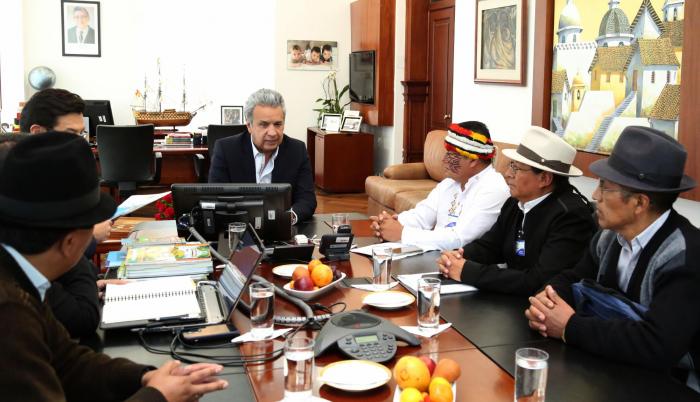 Desde junio de 2017, el diálogo nacional, impulsado por el presidente Lenín Moreno, ha tenido cuatro interlocutores: Paola Pabón, Miguel Carvajal, Paúl Granda y ahora María Paula Romo. Sin embargo, no todos los grupos sociales han quedado satisfechos con