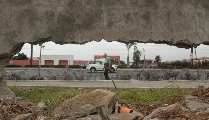 Espacio. Aunque la ciudadanía confiesa que la inseguridad no alcanza los niveles de Guayaquil, ya no se sienten seguros de transitar como cuando llegaron al sector.