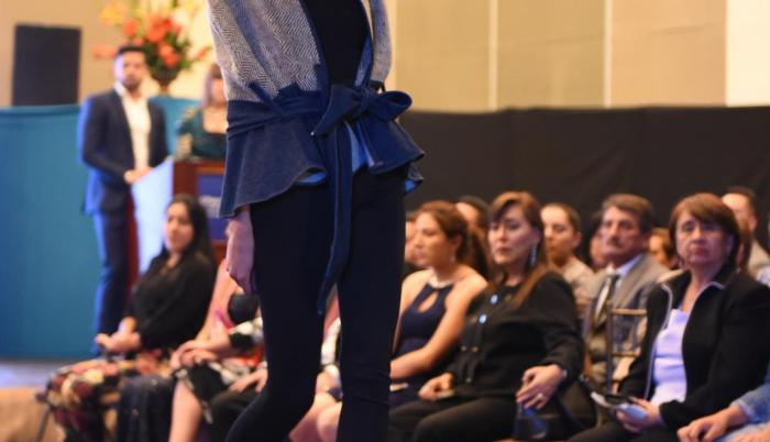 El desfile se realizó en las instalaciones del hotel Best Western, en Quito