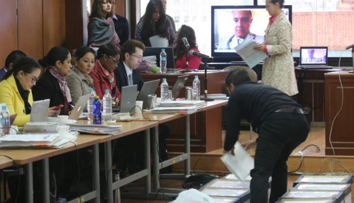 Imágenes del tercer día de audiencia preparatoria de juicio en el Caso Sobornos.