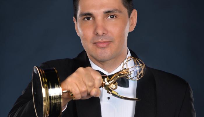 Imagen referencial. Darwin Robles ganó 3 premios Emmy en 2015.