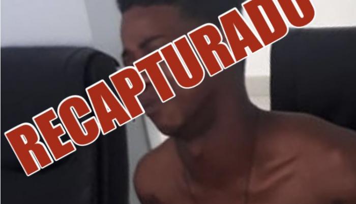 El hombre fue recapturado en Esmeraldas