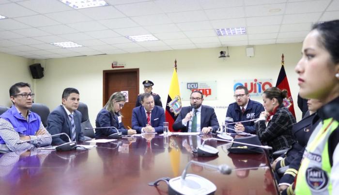 Representantes de la Secretaria de Seguridad, del ECU-911, de la AMT y de la AMC presentaron un balance.