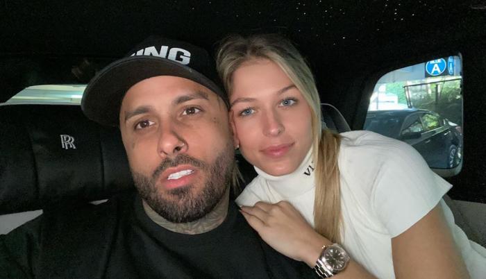 El cantante colombiano, Nicky Jam, pasó este fin de semana junto a su nueva pareja.