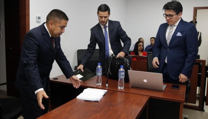 Audiencia preparatoria de juicio en el caso Froilán Jiménez.