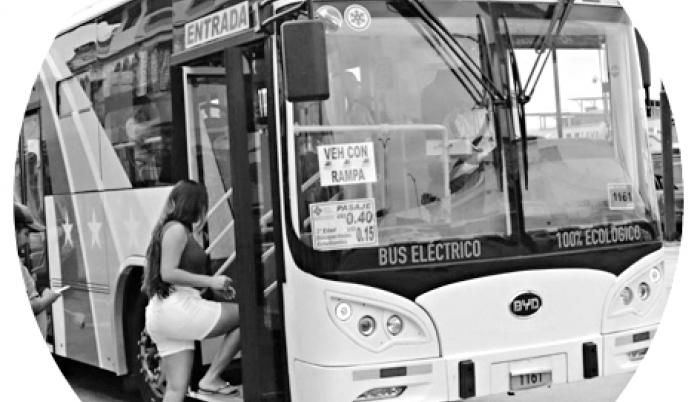 Buses eléctricos Línea 89 en Guayaquil y sus fallas