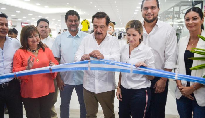 El alcalde Jaime Nebot participó en la inauguración, este lunes 1 de abril de 2019.