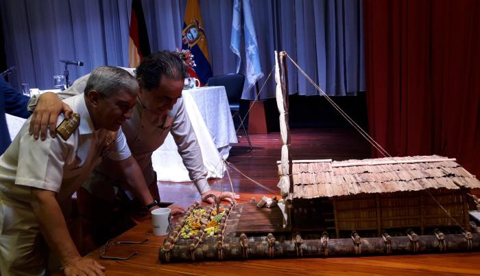 El sábado 17 de agosto se realizará la prueba de flotación de la balsa en el muelle de Garza Roja.