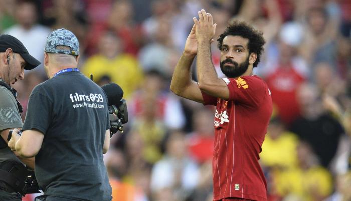 A Salah, quien además de ser considerado un gran goleador, sus fanáticos lo han calificado de padre ejemplar.