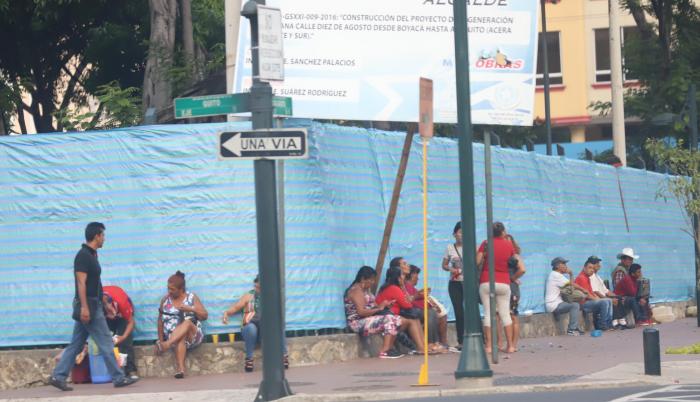 Centro. En los alrededores del parque La Victoria, muchas de las trabajadoras sexuales pasan de los 50 años.