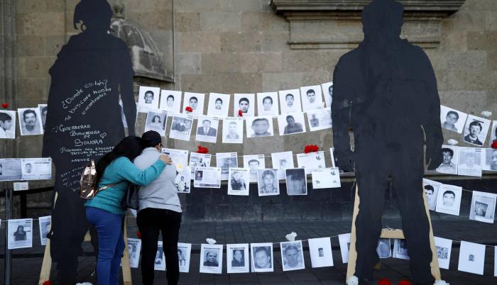 Este viernes se realiza una manifestación por los desaparecidos.