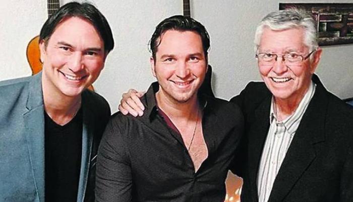 José Daniel, Danilo y Pepe Parra. Este último cumple 74 años el 20 de noviembre.