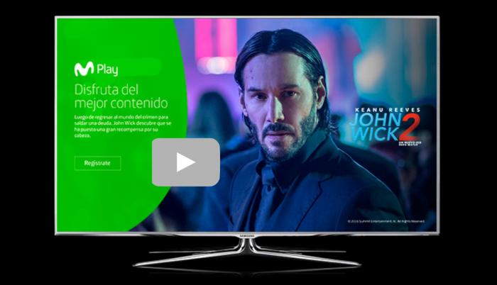 Más de 10 mil títulos están disponibles en Movistar Play.