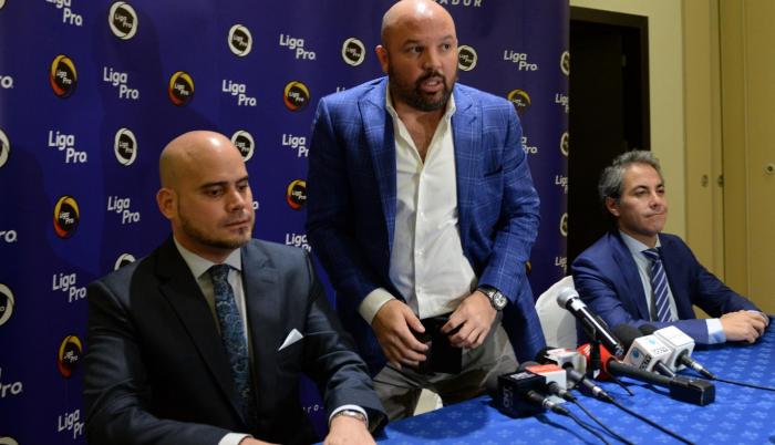 Referencial. Miguel Ángel Loor, presidente de la LigaPro, mantuvo conversaciones con presidentes de clubes ecuatorianos para decidir el nuevo formato del campeonato nacional para el 2020.