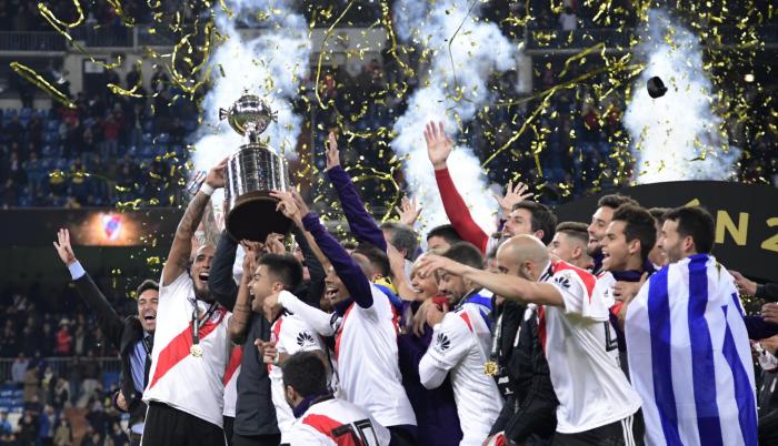 La final de la última edición de Libertadores se disputó en España.