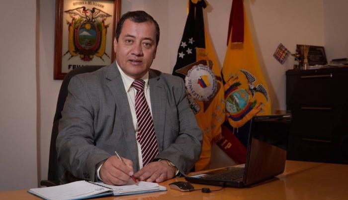 Abel Gómez, presidente de la Federación de Cooperativas de Transporte Público de Pasajeros.
