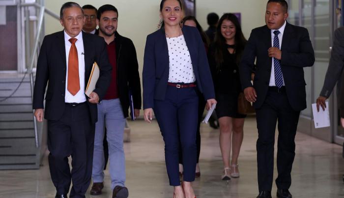 Resultados. Diana Atamaint dijo que “los malos perdedores” son los que tratan de poner obstáculos al proceso.