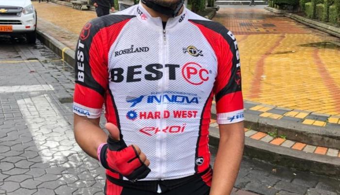 Rommel Caza fue el ganador de la sexta etapa disputada entre San Gabriel y El Ángel, en la provincia del Carchi.