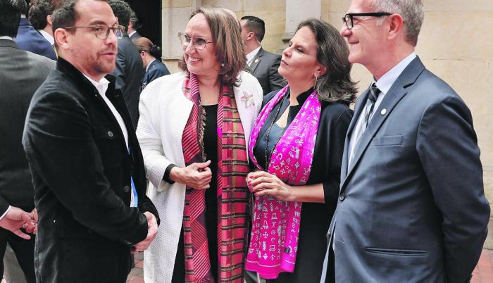 Cita. Juan Fernando Velasco fue uno de los ministros de Cultura convocados a los dos días de diálogo.