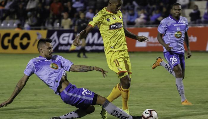 Desequilibrio. Fidel Martínez, con 10 goles, carta ofensiva de los amarillos.
