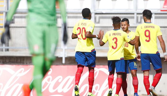 Los tricolores celebran su pase a la siguiente ronda del Sudamericano de la categoría.