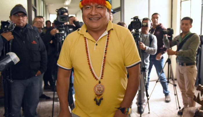 Presidente. Jaime Vargas impone sus condiciones para el diálogo, pretende inmunidad ante la justicia y dicta las políticas económicas para el país.