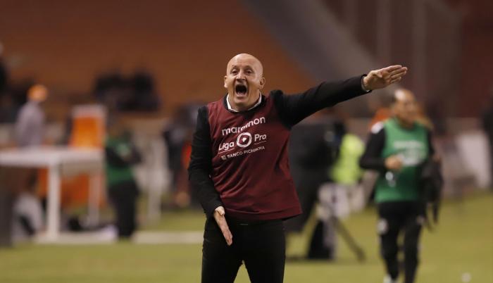 El uruguayo Pablo Repetto es entrenador de Liga Deportiva Universitaria de Quito desde julio de 2017.
