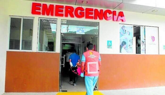 José Macas murió a los pocos minutos de haber ingresado al hospital.