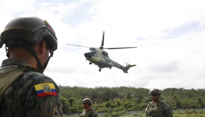 Fuerzas especiales de Ecuador entrenan en Israel