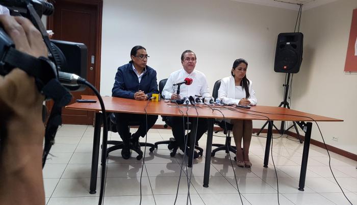 Virgilio Hernández (i) y Paola Pabón (d), el pasado agosto de 2017.