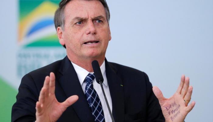 Bolsonaro recriminó al canal de televisión, TV Globo, por la publicación de esta información.