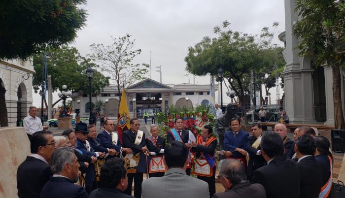 En el centro de Guayaquil, se reunió este martes Fragua de Vulcano.