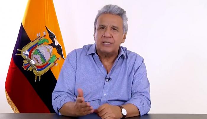 Mensaje del presidente Lenín Moreno en cadena Nacional.
