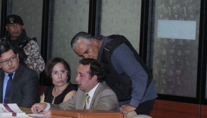 Audiencia de formulación de cargos para Alexis Mera y María Duarte en la Corte Nacional.