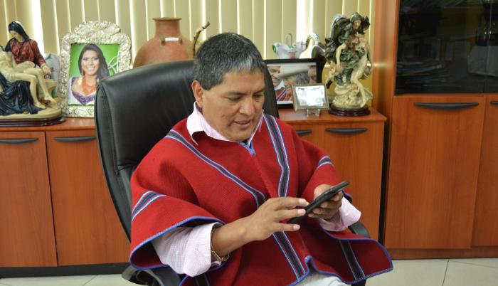 Luis Chango, presidente de Mushuc Runa, ratificó que económicamente “hay crisis en el fútbol ecuatoriano”.