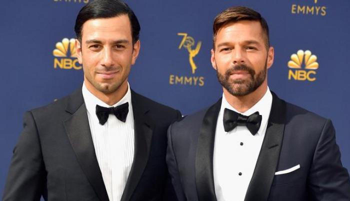 El cantante y su esposo, Jwan Yosef, están casados desde hace dos años.