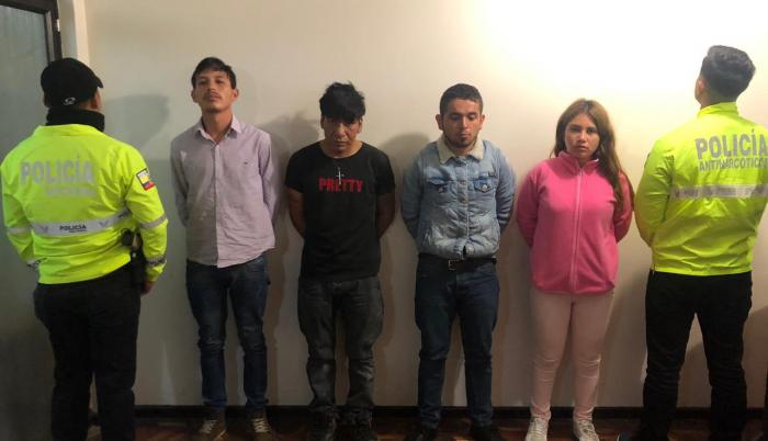 Los cuatro sospechosos fueron capturados durante allanamientos de viviendas.