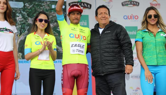 Jorge Montenegro mantuvo el mailot amarillo y es el virtual campeón de la Vuelta al Ecuador.