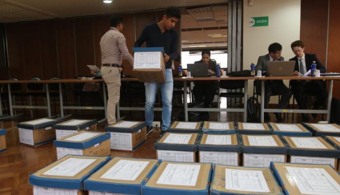 Audiencia de apelación a la prisión preventiva dictada en contra implicados en el caso Sobornos.