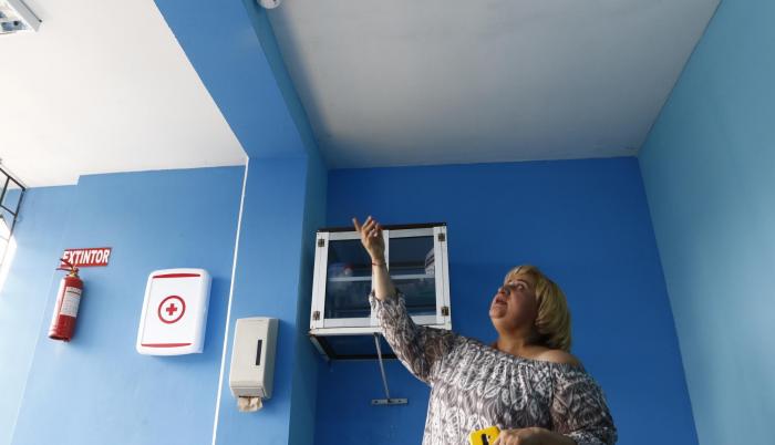 Seguridad. Lorena Avilés ha optado por asesorarse de forma privada para precautelar la seguridad de sus internas.