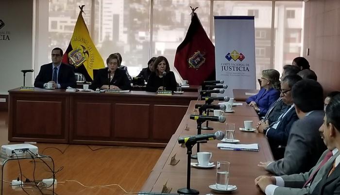 En el documento se señala que las pruebas teórica y psicológica de la presidenta de la CNJ, reposan en la base de datos del Sistema de Selección de Personal de la Función Judicial.
