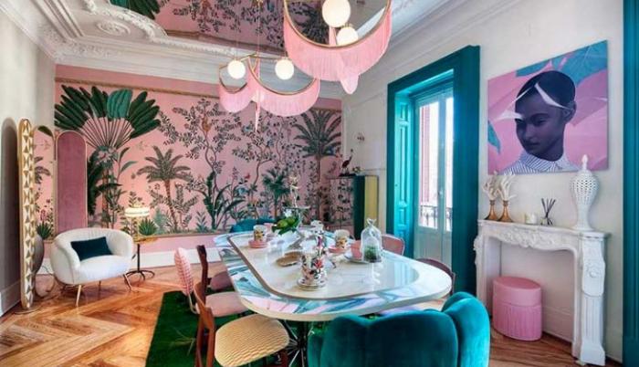 Una casa trendy en cuatro pasos