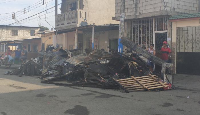 El flagelo ocurrió a las 13:40, en las calles 26 y la Ch.