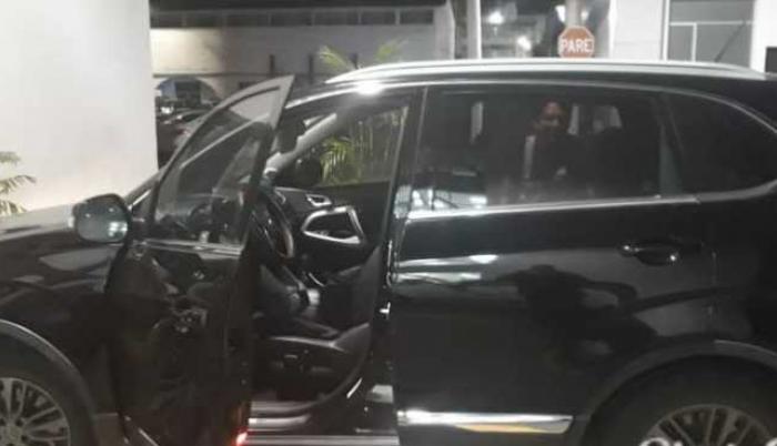 Según el parte policial, este era el vehículo donde se encontraban los jóvenes.