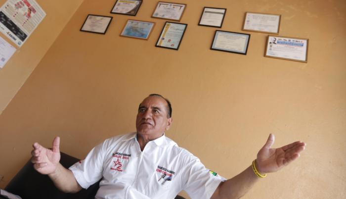 Francisco Navarro tiene 60 años y es samborondeño de nacimiento.