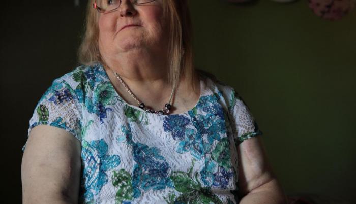 Aimee Stephens, una mujer transgénero del estado de Michigan, fue despedida en lo que ella considera un caso de discriminación sexual.